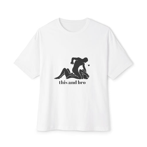 Boxing Tee Shirt - Unisex Oversized Boxy Tee