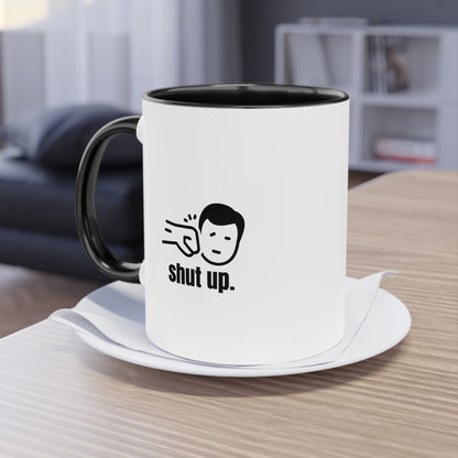 Mug - Shut Up Boxing Morning Two