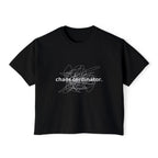 Chaos Coordinator Women's Boxy Tee | Relaxed Fit Graphic Top, Casual Wear, Gift for Her, Everyday Comfort, Fun Statement Shirt