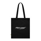 Fear is a Choice Organic Cotton Tote Bag, Eco-Friendly Shopping Bag, Reusable Grocery Tote, Motivational Gift, Sustainable Tote