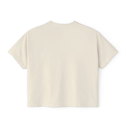 Chaos Coordinator Women's Boxy Tee, Casual T-Shirt, Gift for Her, Relaxed Fit Top, Everyday Wear, Trendy Graphic Tee