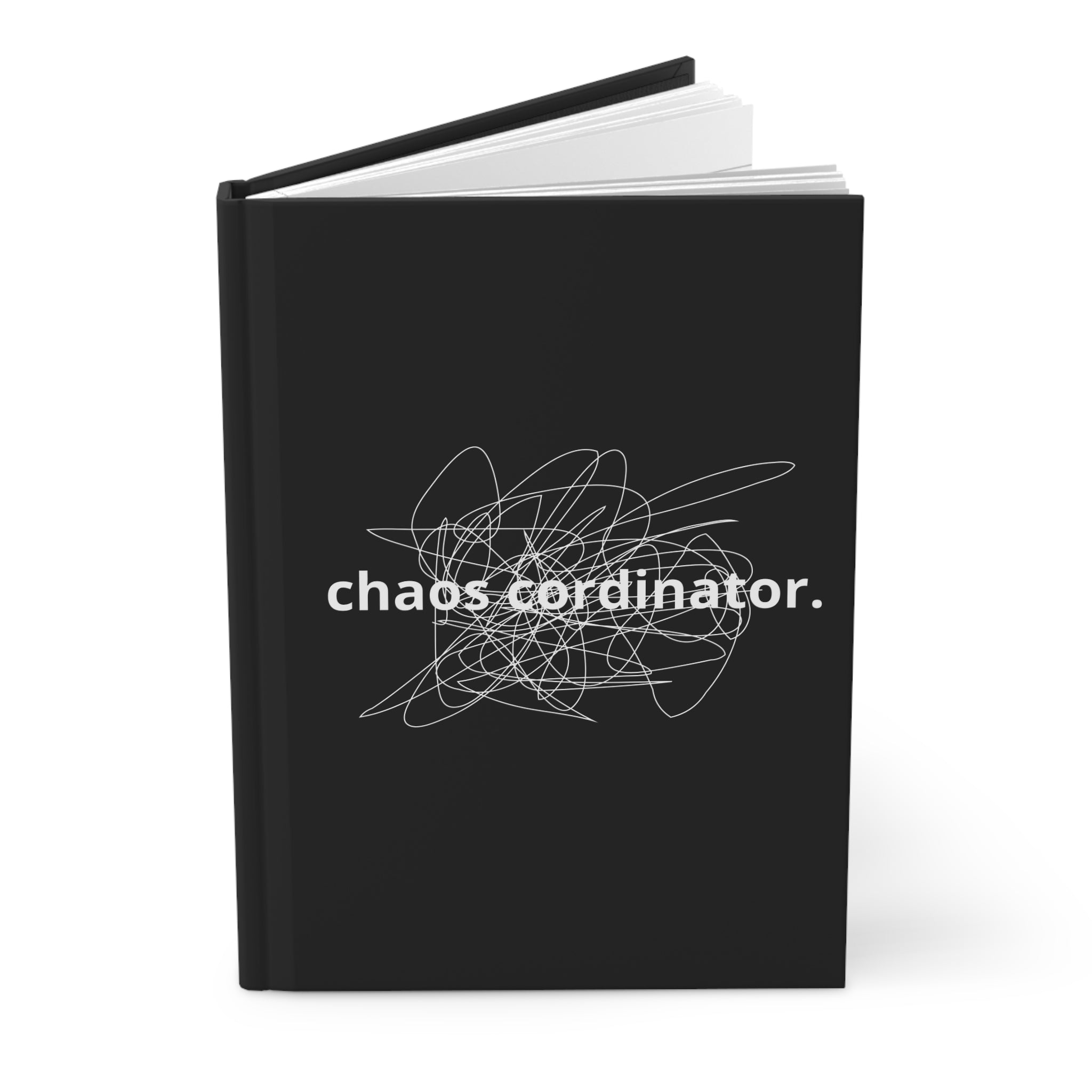 Chaos Coordinator Hardcover Journal - A Stylish Note-Taking Companion for Creative Minds, Gifts for Students, Organizers, Writers, and [...]